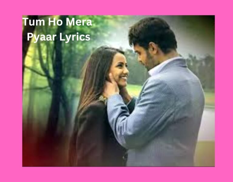 tum ho mera pyar lyrics from the movie, haunted